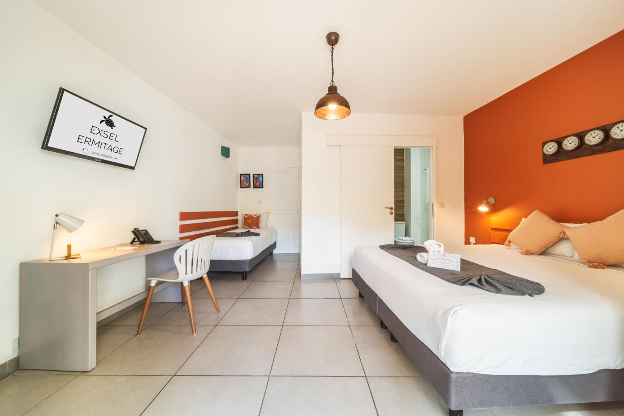 Chambre Triple - Vue sur Jardin